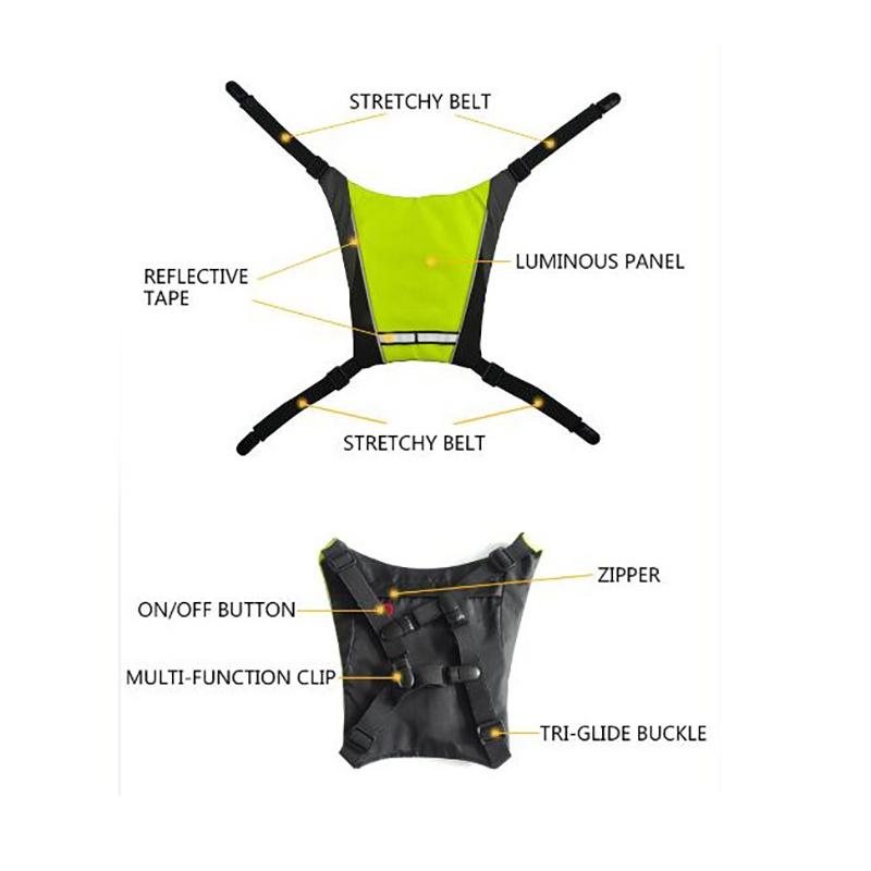 Cyclopedia LED Safety Vest