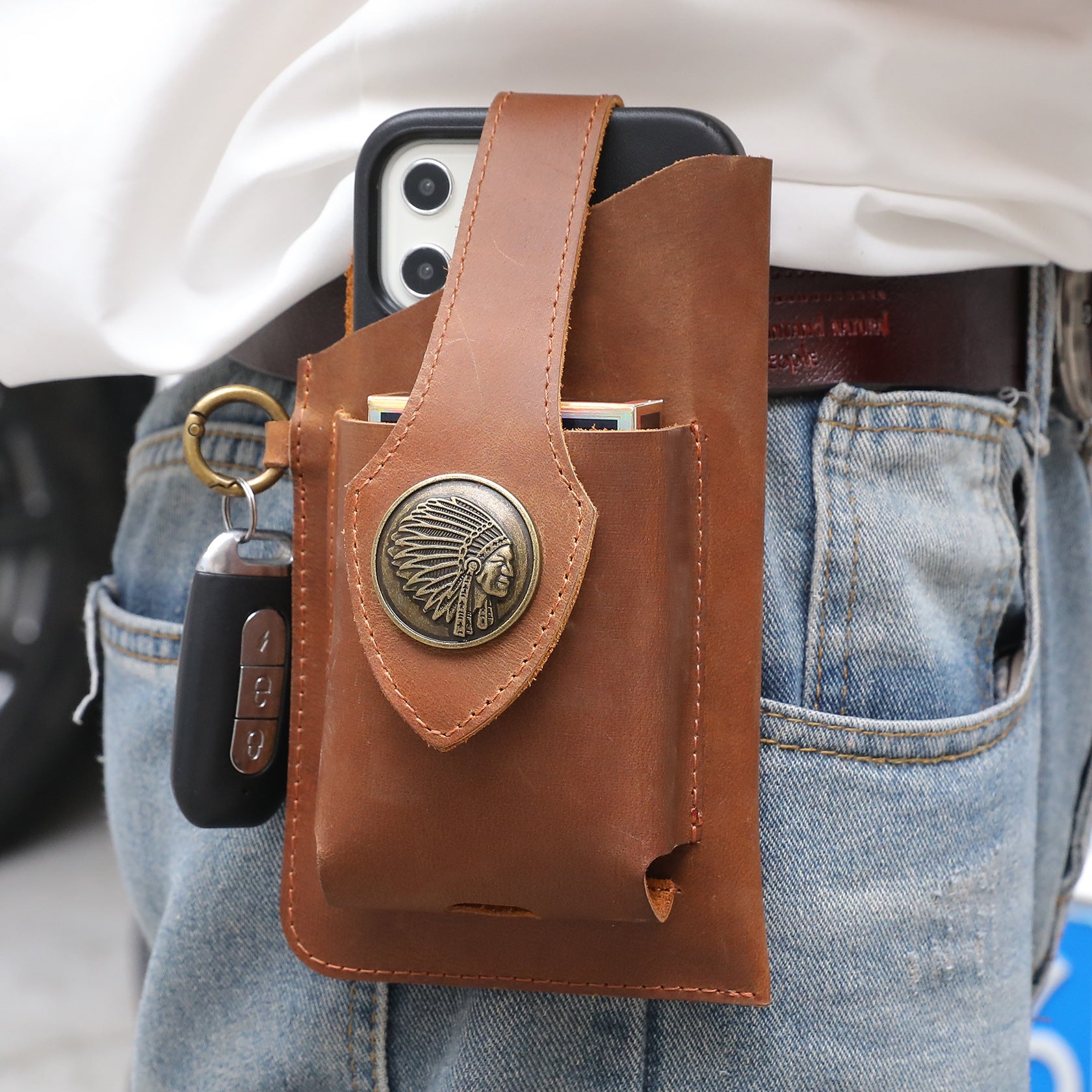 BeltBag - The Multifunctional Leather Phone Bag