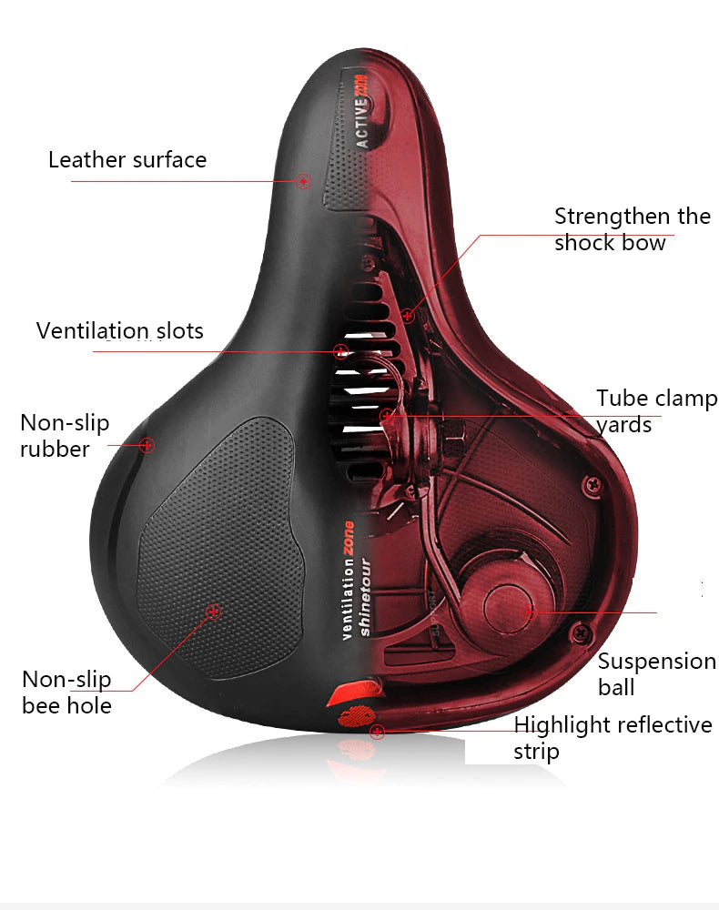 ComfySaddle Ultra Soft Cycling Saddle