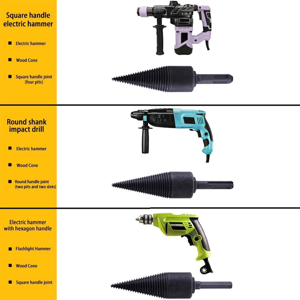 UpDrill- Firewood Splitter Drill