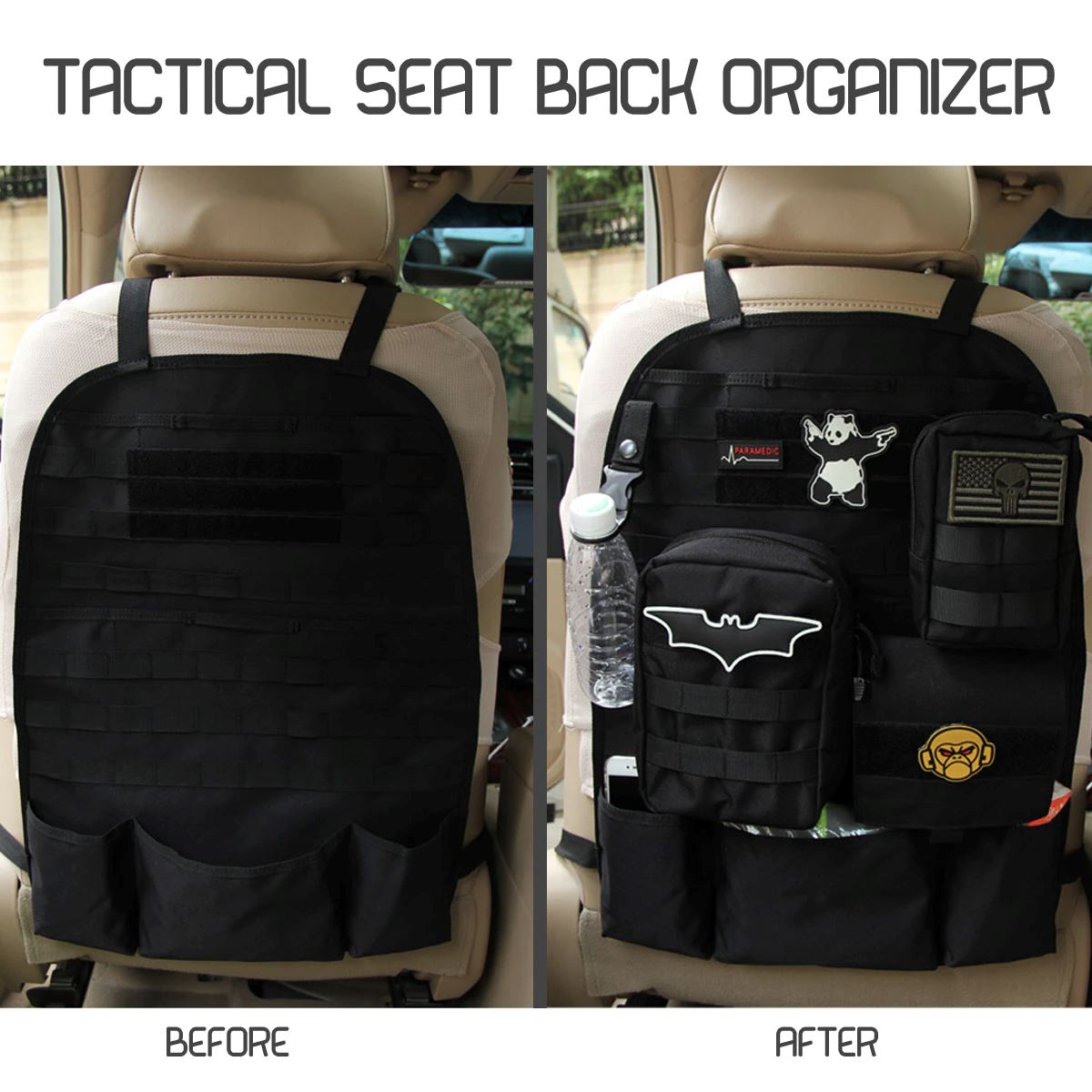 Seatcave™ Tactical Car Seat Organizer