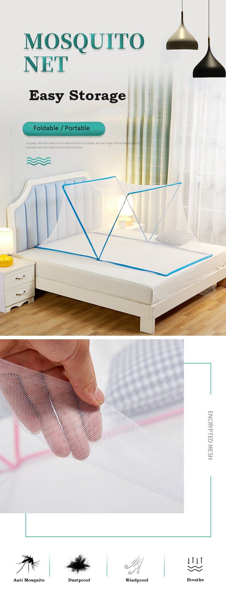 BugFree Foldable Mosquito Net