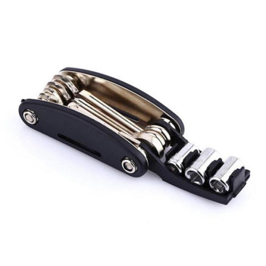 Portable 16 in 1 Multi-function Bike Repair Tool Kits Set