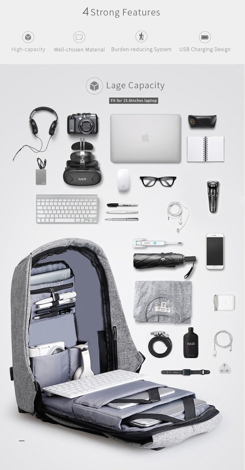 theftpack Work & Travel Backpack