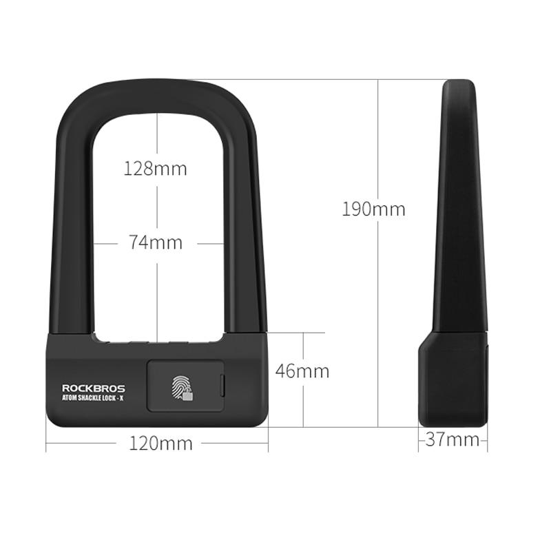 Stronger than Strong - The ROCKBROS Fingerprint U Lock