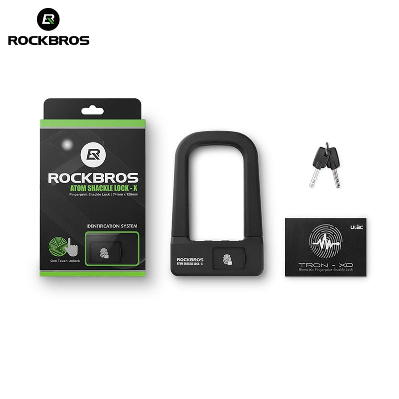 Stronger than Strong - The ROCKBROS Fingerprint U Lock