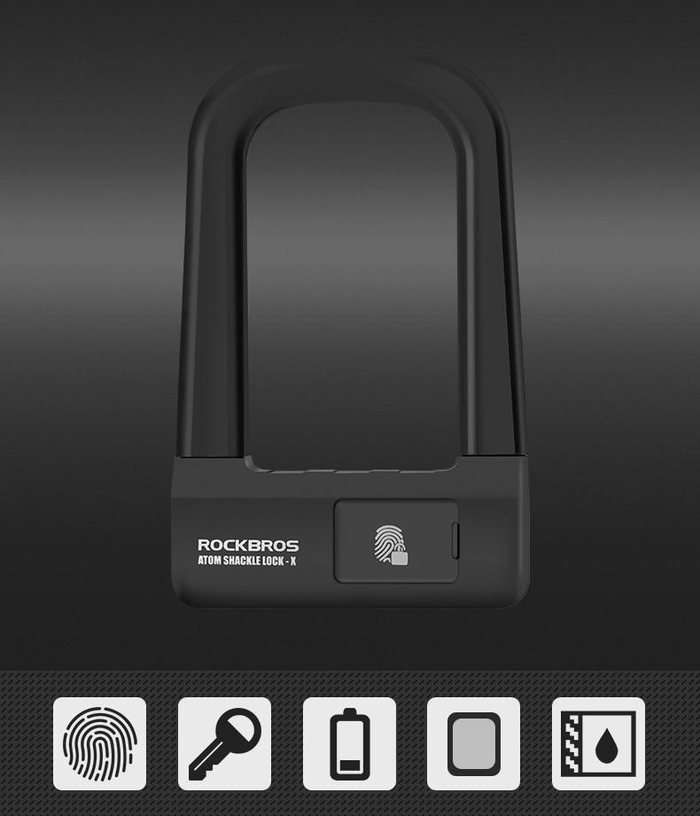 Stronger than Strong - The ROCKBROS Fingerprint U Lock