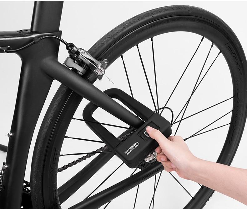 Stronger than Strong - The ROCKBROS Fingerprint U Lock