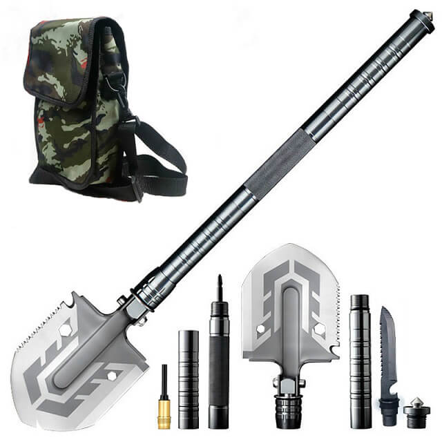 Warrior Chest Survival Shovel